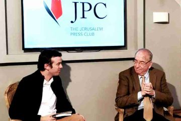 JPC hosted Rabbi Ron Kronish to talk about his new book “The Other Peace Process”