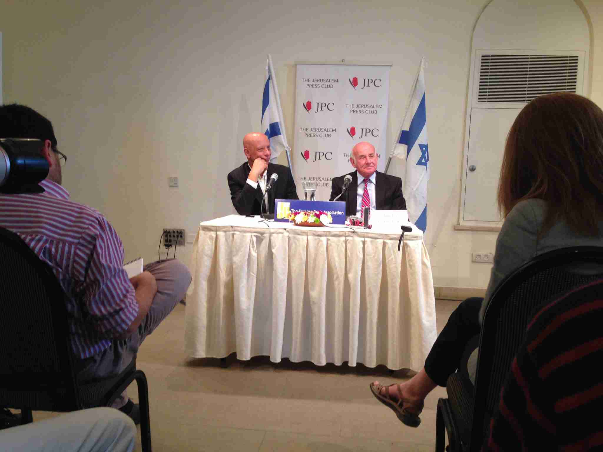 Press Conference with Minister Yaacov Perry