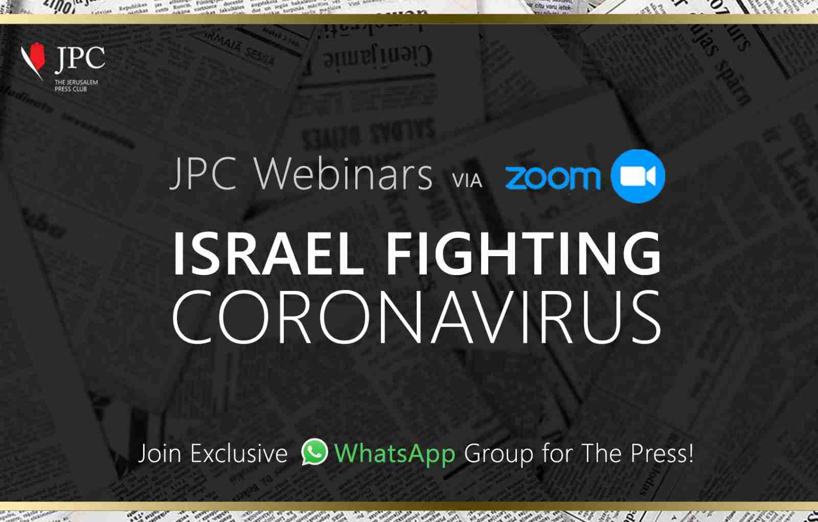 ISRAEL BATTLING CORONAVIRUS